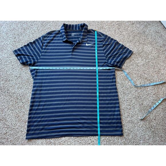 NIKE GOLF Men's Polo Collared shirt, size XXL; Performance material, quick dry - Picture 4 of 8